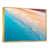 Cadre flottant doré