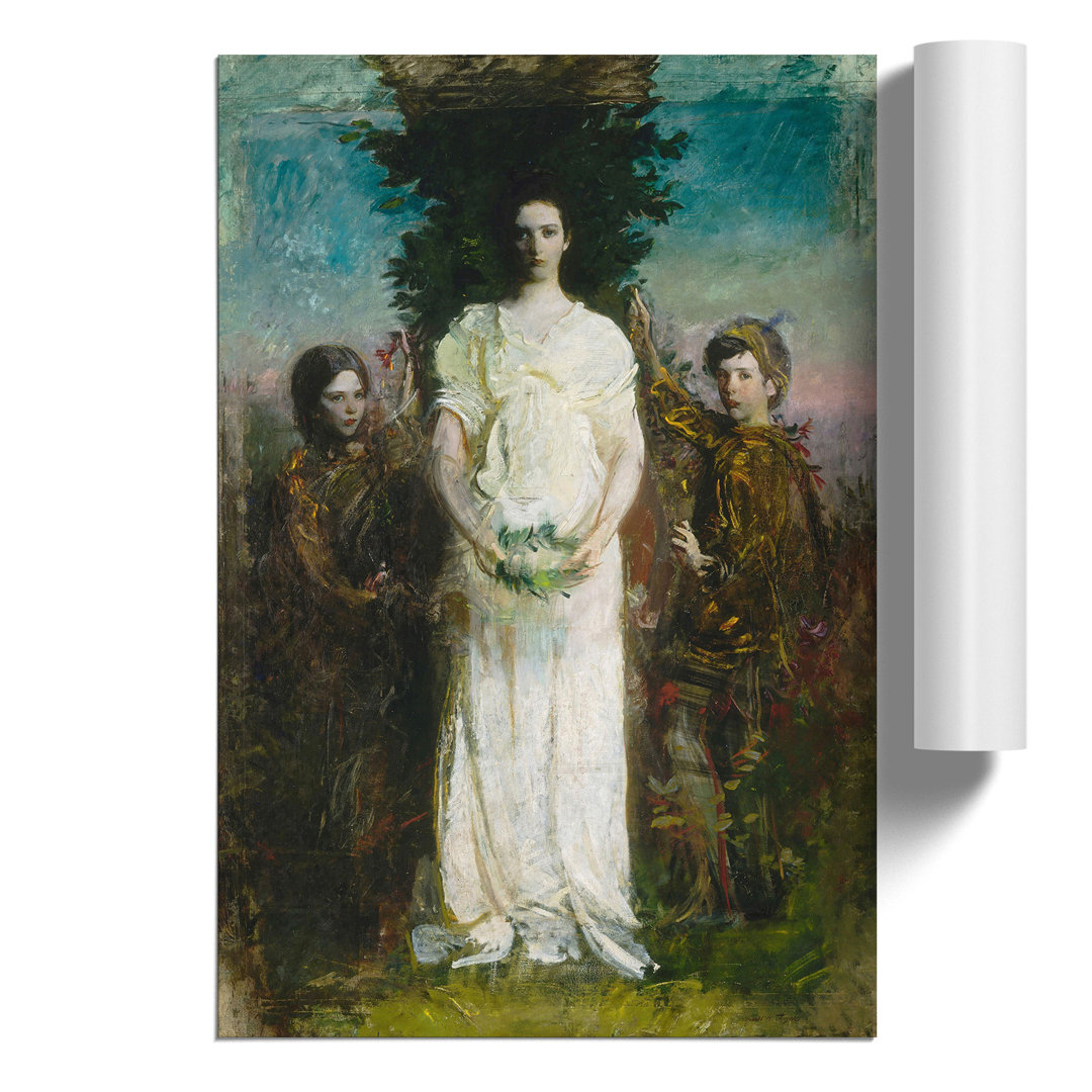 My Children by Abbott Handerson Thayer - Frameless Print