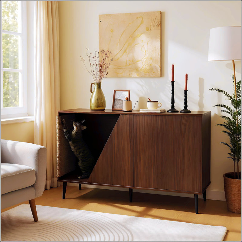 Armoire moderne en noyer