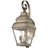 8-inch 2 Light Outdoor Wall Lantern Pendant Lighting Fixture - Clear Water Glass Shade-101231122