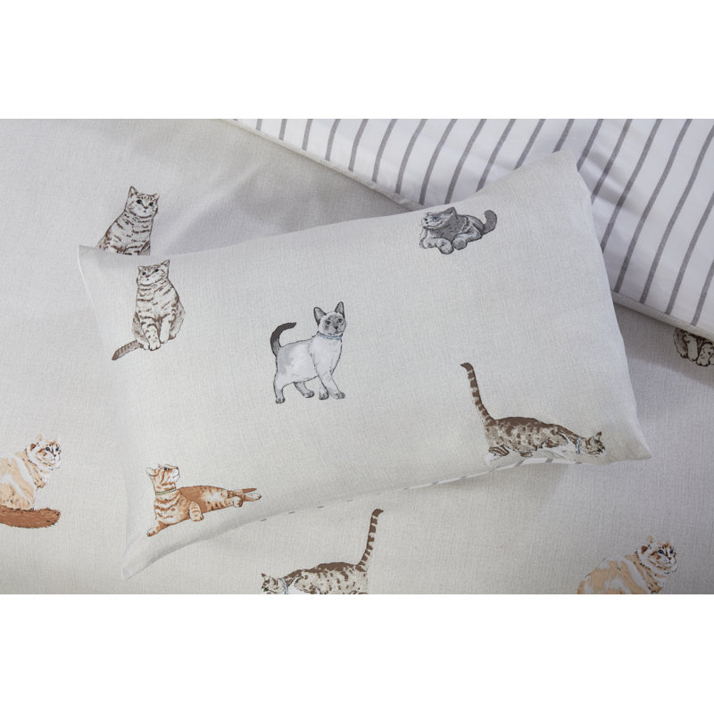Ademide Polyester No Pattern Duvet Cover with Pillowcases Included, Kingsize - 2 Standard Pillowcases