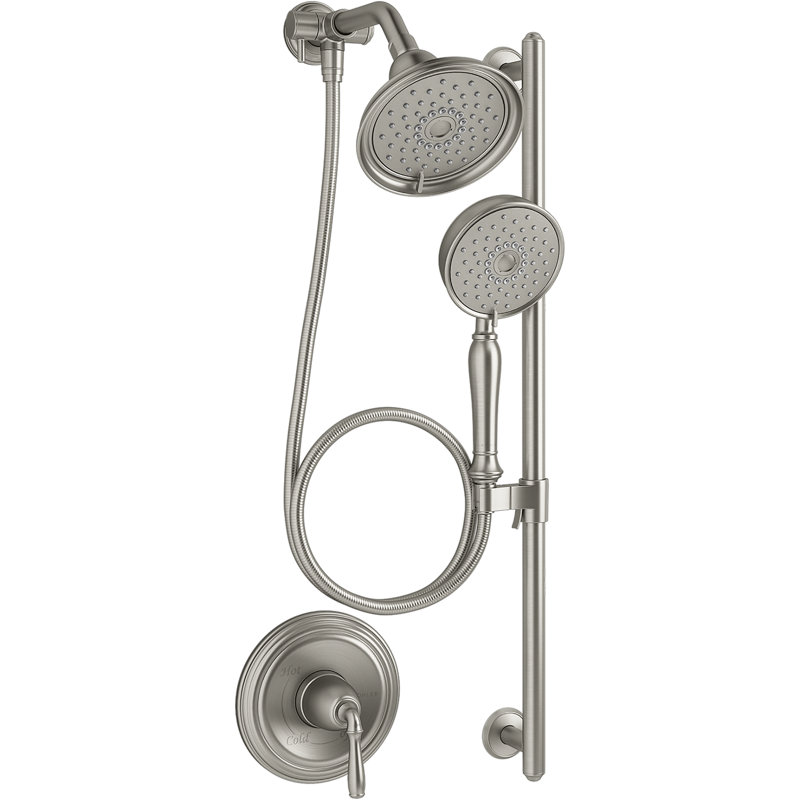 Bancroft Essentials Performance Showering Package, Vibrant Brushed Nickel