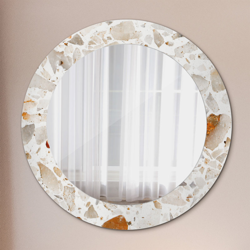 Huldar Glass Flat Wall Mirror