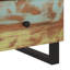 Montville 40cm W Metal Bedside Table