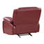Fauteuil inclinable et oscillant rembourré noir-223920279