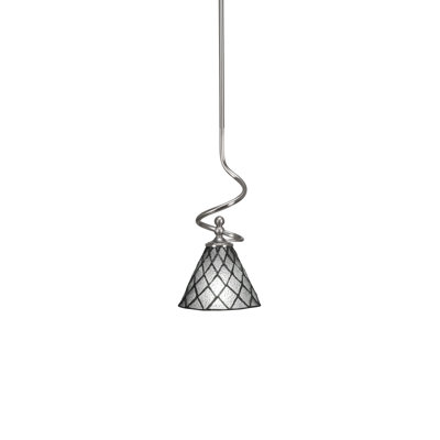 Mini-luminaire suspendu avec tige Capri