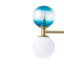 Lustre spoutnik sphérique en verre 12 lumières Art Decor