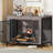 Large Furniture Style Pet Crate With Divider-1266190729-1254580051
