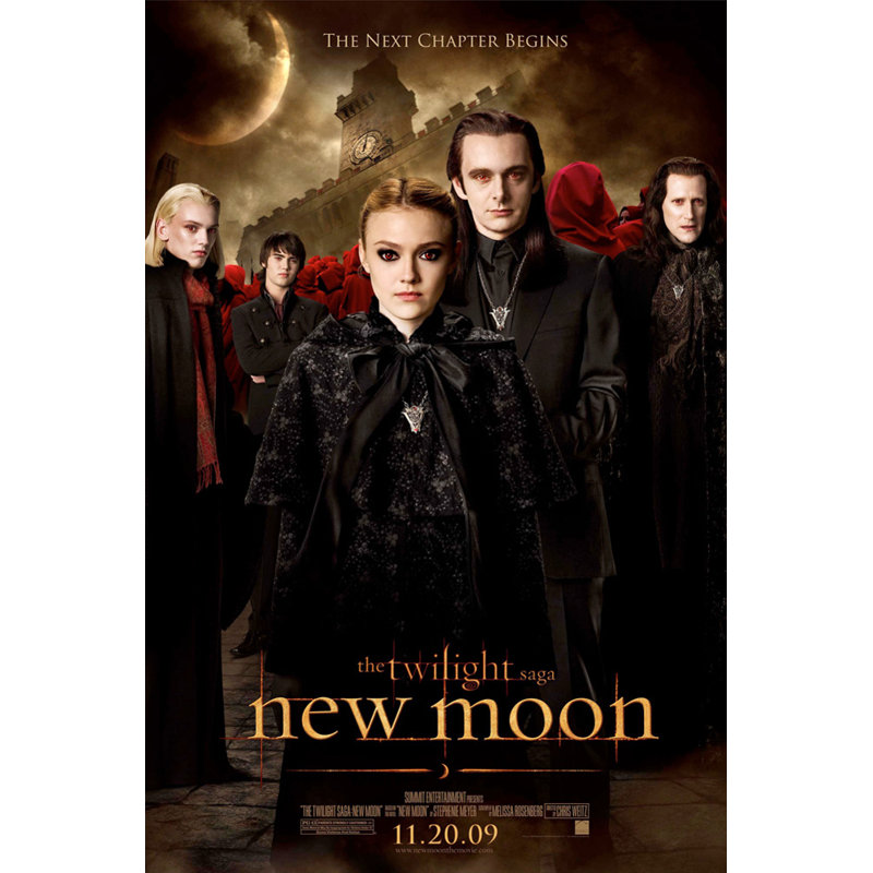 La nouvelle lune de la saga Twilight, H 24 po x l 16 po
