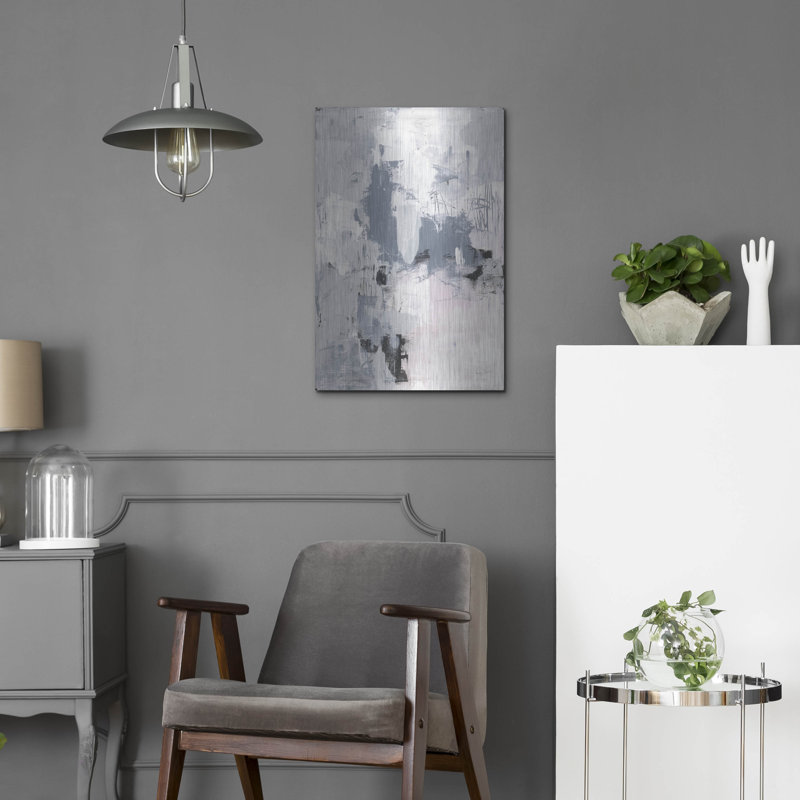 Art mural en métal de luxe «Oracle II» par Courtney Prahl, 16 po x 24 po, H 24 po x l 16 po