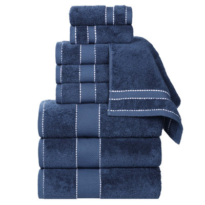 Niles 9-Piece Giza Cotton Towel Set