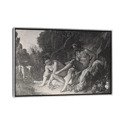 Reproduction après les bouchers Diane au bain - reproduction d'art murale - toile encadrée