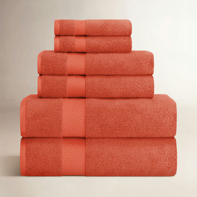 Hamachi 6-Piece Cotton Towel Set