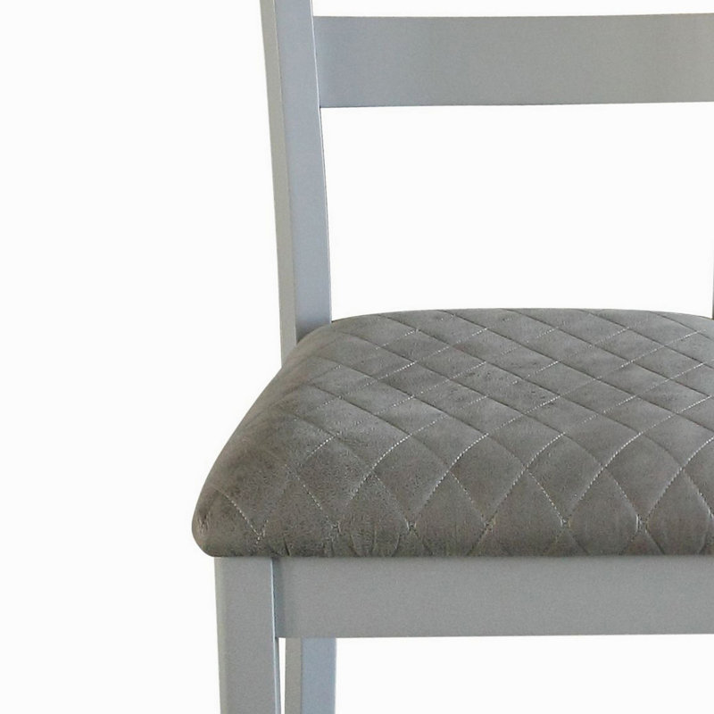 Ensemble de 2 chaises d'appoint House Gray