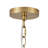 Jafruddin 1-Light White Finish Dimmable Pendant Light