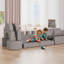 Canapé modulaire pour enfants 16 pièces