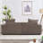 Makassar 89.37'' Sofa with Square Armrests-233956638