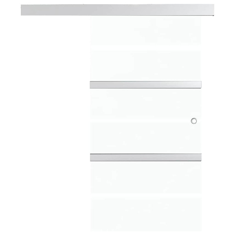 Mihram Glass Sliding Door, 90cm W x 205cm H