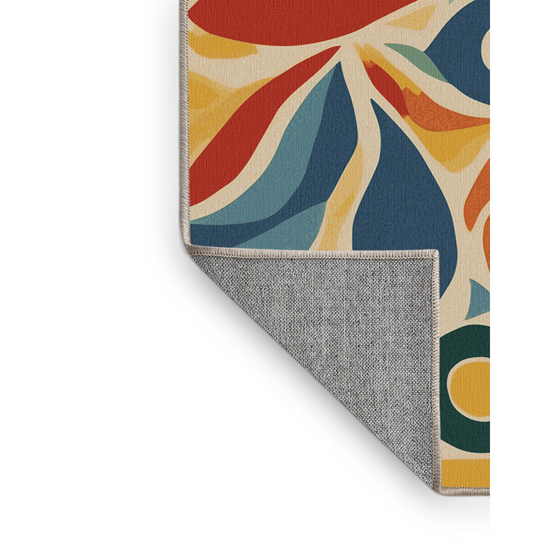 Breezy Line Rug, Round 6'