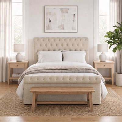 Upholstered Ottoman Bed