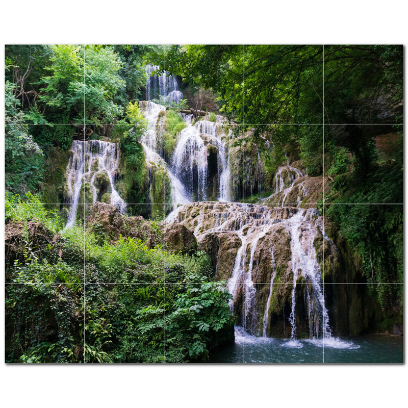 Chutes d'eau photo 8 x 8