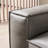 Gray Genuine Leather Modular Sofa cushion couch