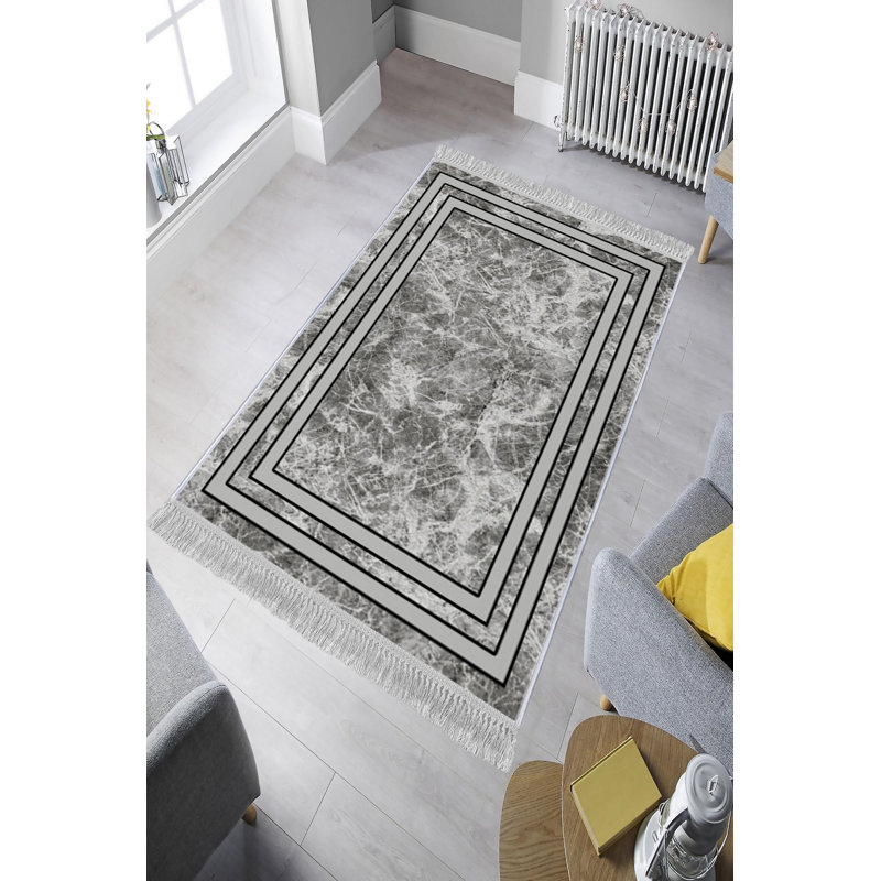 Luxury Hall Carpet - 100% Velvet Fabric, 3.3 x 9.8 ft | 100% Cotton Sole, Pile Height: 0.4 in, Total Height: 0.5 in | Antibacterial, Non-Slip, Machine Washable, 3D Digital Printing | Elegant Design for Home Décor