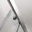 Shower Door 48" W X 72"H Single Sliding Bypass Shower Enclosure, 1/4 In. (6Mm), Chrome-119866399