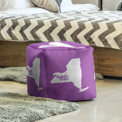 Repose-pieds cube new york buffalo