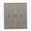 Armoire 4 portes avec 1 tiroir Jakayla-122531430