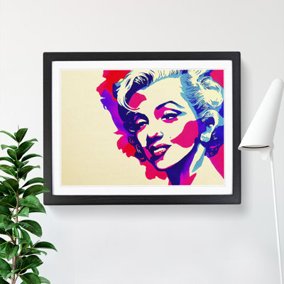 Pop Woman - Framed Print