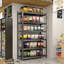 Support de rangement industriel avec tablettes réglables Steelflex