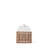 Gingerbread 6.1'' H Stoneware Tabletop Lantern