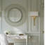 Calais Round Metal Wall Mirror