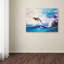 «Dolphins» par Geno Pe People - reproduction sur toile-31284237