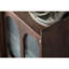 Armoire d'appoint elliptique en verre Simple