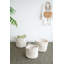 Becka Fabric Basket With Handles - Set of 3