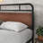 Milligan Metal Platform Bed Frame with Wood Headboard and Footboard-1021911303-1021911320