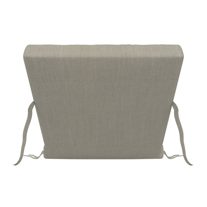 Outdoor Sunbrella® Chaise Lounge Cushion, Spectrum Dove Sunbrella® Plainweave, 23" x 29"/25" x 47" 