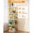5-Tier Rotating Bookshelf, 360° Spinning Bookcase Tower, Space-Saving Stackable Storage Organizer For Home Office, Kids Room, And Small Spaces