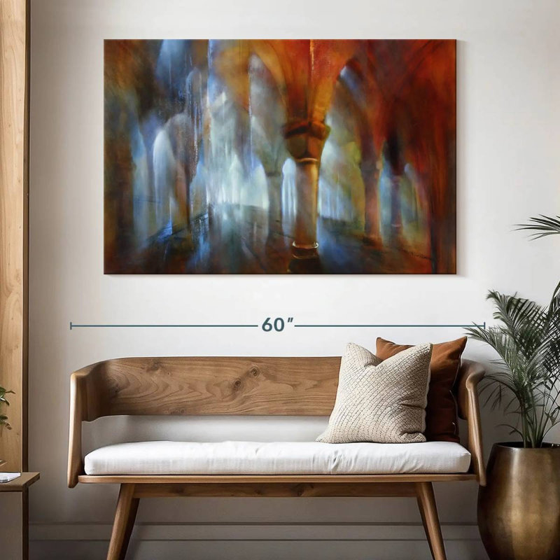 Portico, 34" H x 51" W