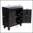 Art Accent Cabinet With 2 Doors, Distressed Decorative Storage For Entryway And Living Room, Embossed Pattern Sideboard Buffet