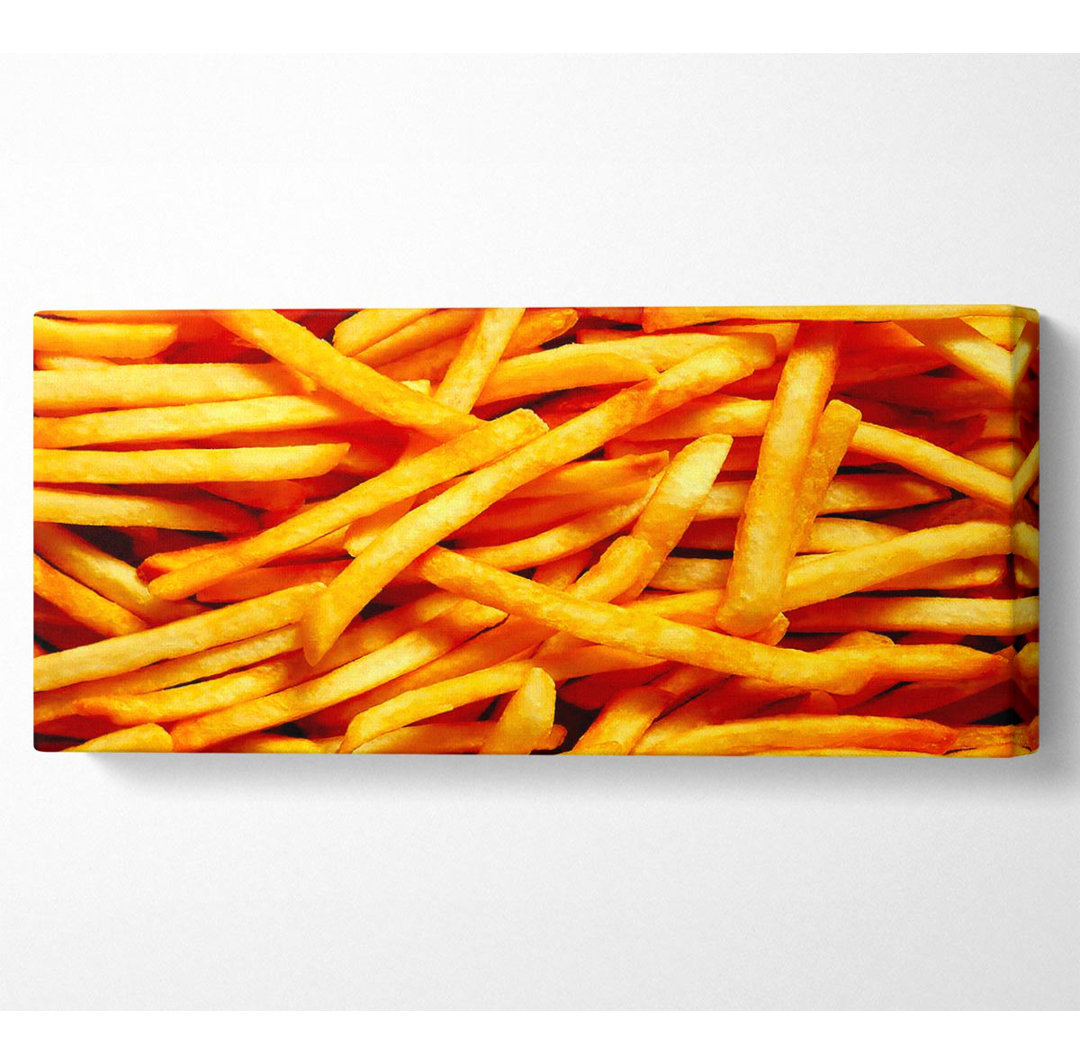 Jeder für Chips Panoramaleinwand