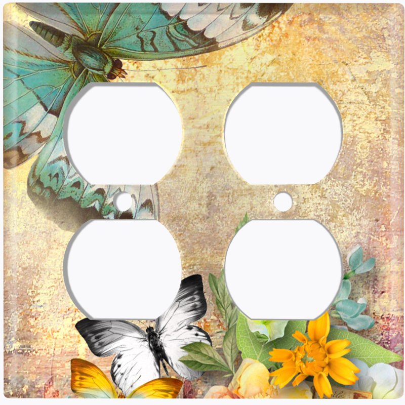 Animals 2 - Gang Toggle Light Switch Standard Wall Plate