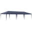 Abri pour événements en polyéthylène bleu 13,1 x 29,5 pi