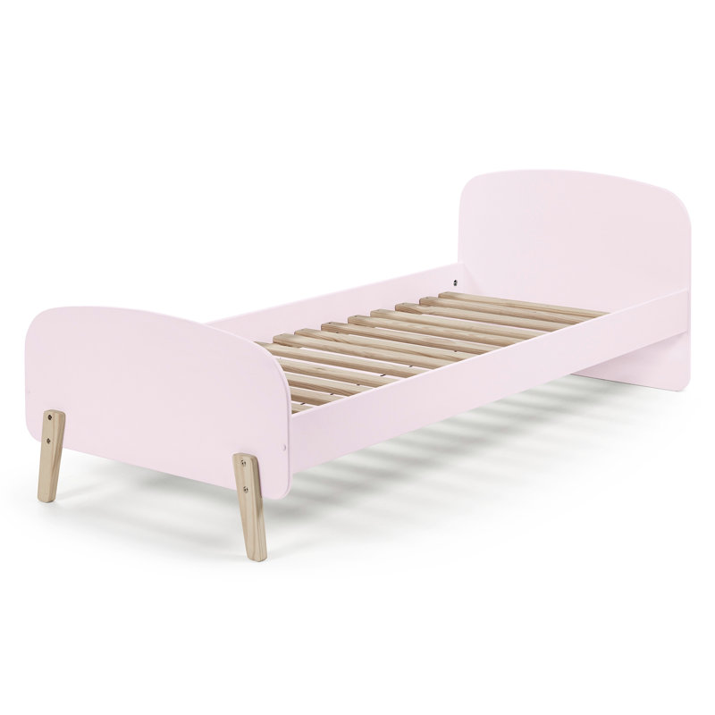 Kiddy European Single (90 x 200cm) Bed Frames by Vipack, Pink