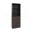 Bibliothèque 2 portes avec tablettes supérieures-1639200303
