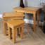 Glessite Solid Wood Nesting Tables