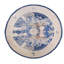 Antique Artistic Chinese Soft Blue Color Wool Pile Round Peking Rug