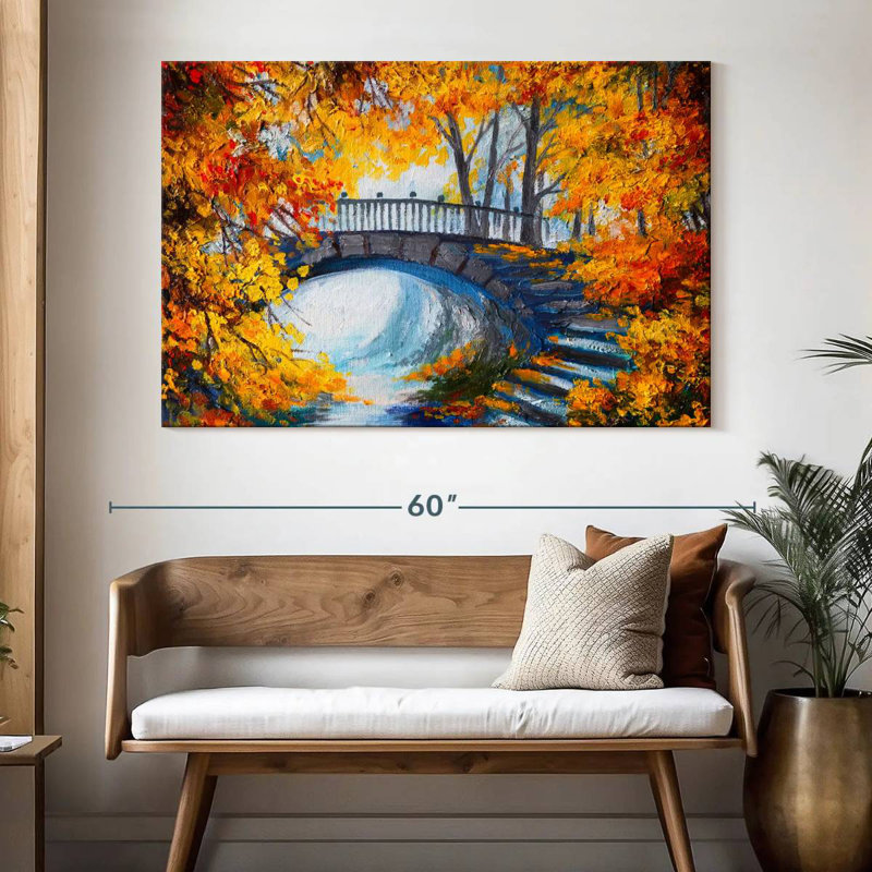 Lilie The Fall, 34" H x 51" W